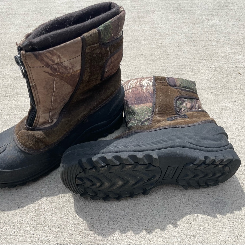 Camouflage Winter Boots